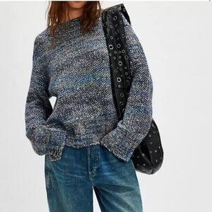 NWOT Free People Cotton Candy Pullover, S